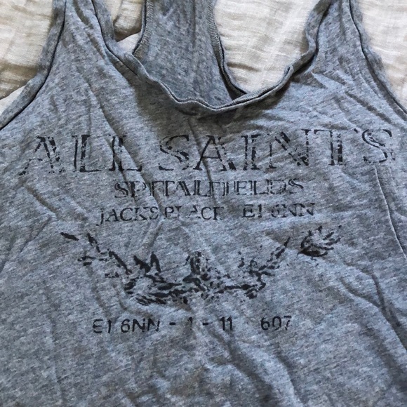 All Saints Racerback Tanktop - Picture 2 of 3